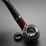 Durable Wooden Wood Sense Smoking Pipe Tobacco Cigarettes Cigar Resin Pipes Gift