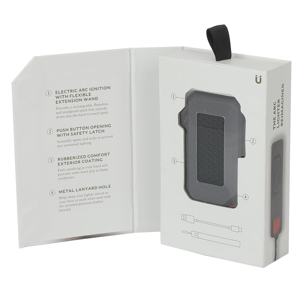 SWISS TECH EXTENDABLE PLASMA ARC LIGHTER – USB RECHARGEABLE