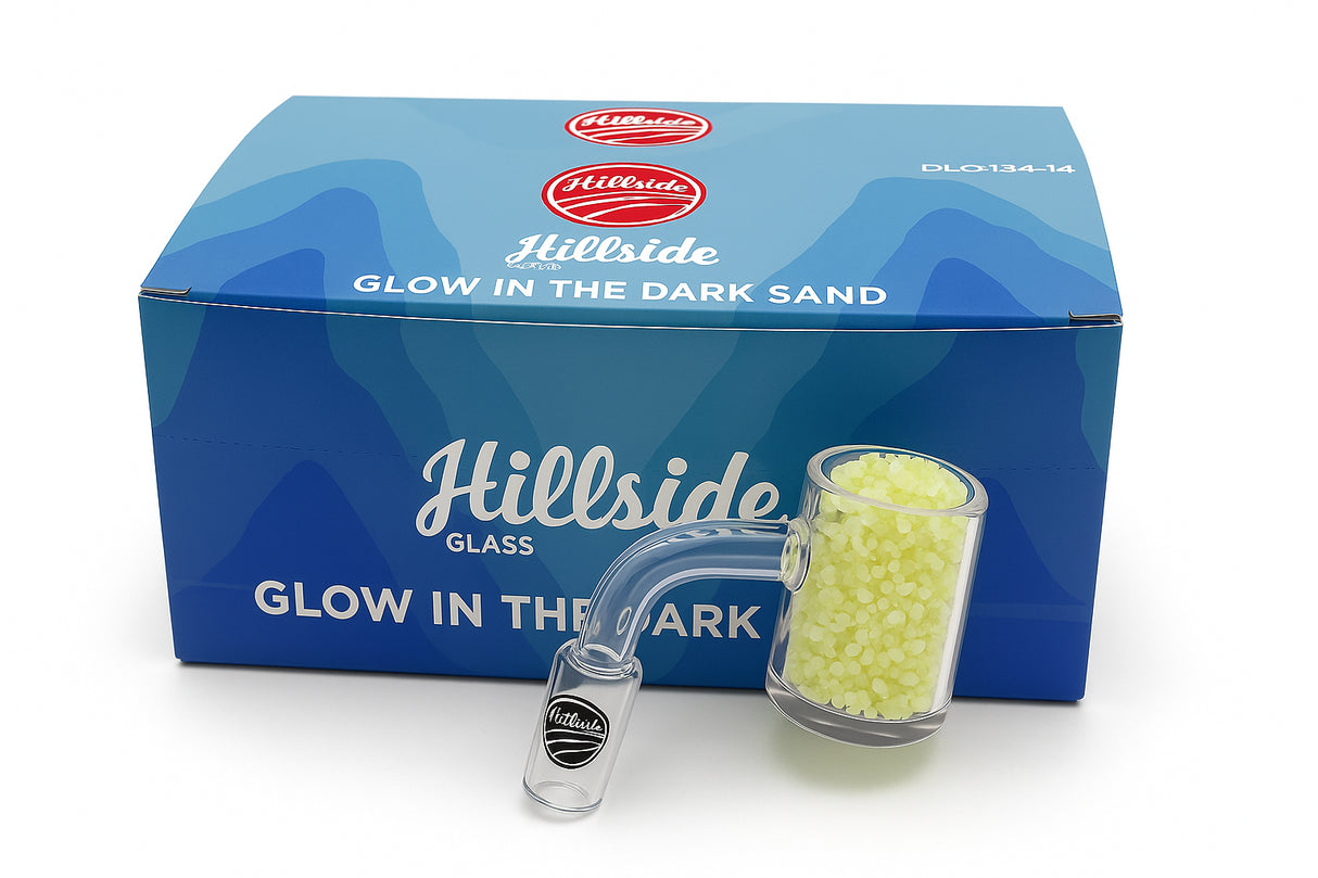 GLASS GLOW in the DARK SAND BANGER | 6CT DISPLAY (DLQ-134)