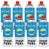 WHIP-IT BUTANE CAMPING STOVE FUEL – 8 OZ (8 PACK)