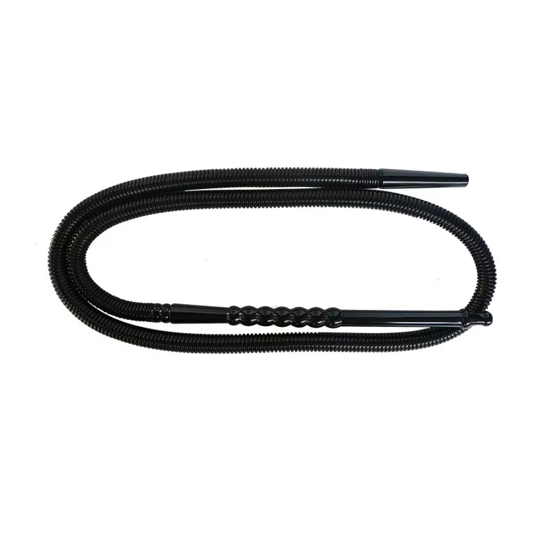 DISPOSABLE PLASTIC HOOKAH HOSE WITH LONG MOUTHPIECE 150CM SHISHA ACCESSORY