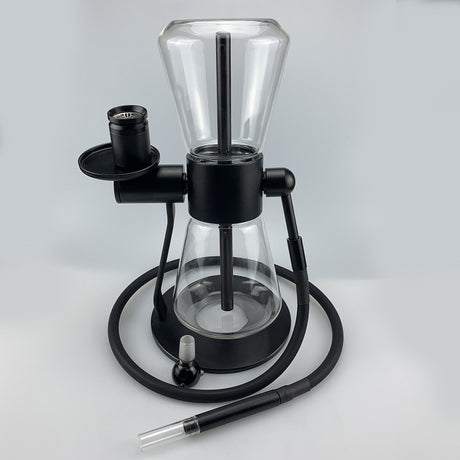 HOURGLASS TYPE ROTARY GRAVITY HOOKAH