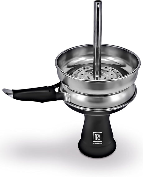 BLACK SILICONE HOOKAH BOWL SET SILICONE – PREMIUM SHISHA BOWL PHUNNEL HOOKAH BOWL