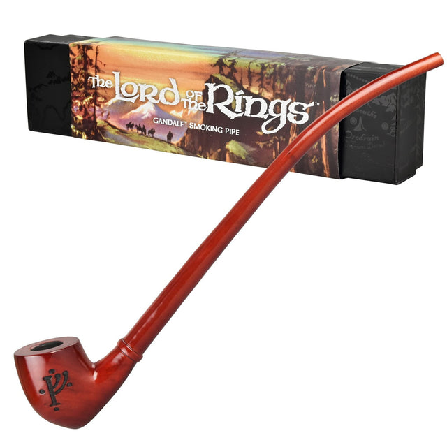 Shire Pipes - GANDALF Cherry Churchwarden Tobacco Pipe - 13" Long - Officiall...