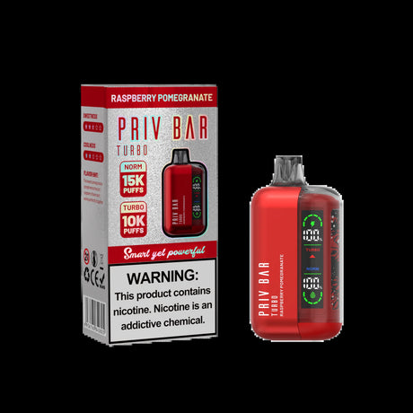 PRIV BAR TURBO DISPOSABLE DEVICE – 15K PUFFS