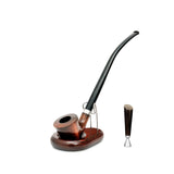 Smoking Tobacco Churchwarden Gandalf Pipe with Tamper and Stand