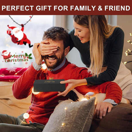 Joyoldelf Tobacco Pipe, Classic Smoking Pipe with Foldable Tobacco Pipe Stand