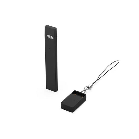 UNIVERSAL MINI USB BATTERY CHARGER FOR JUUL 1 & 2 VAPE DEVICES (BLACK)