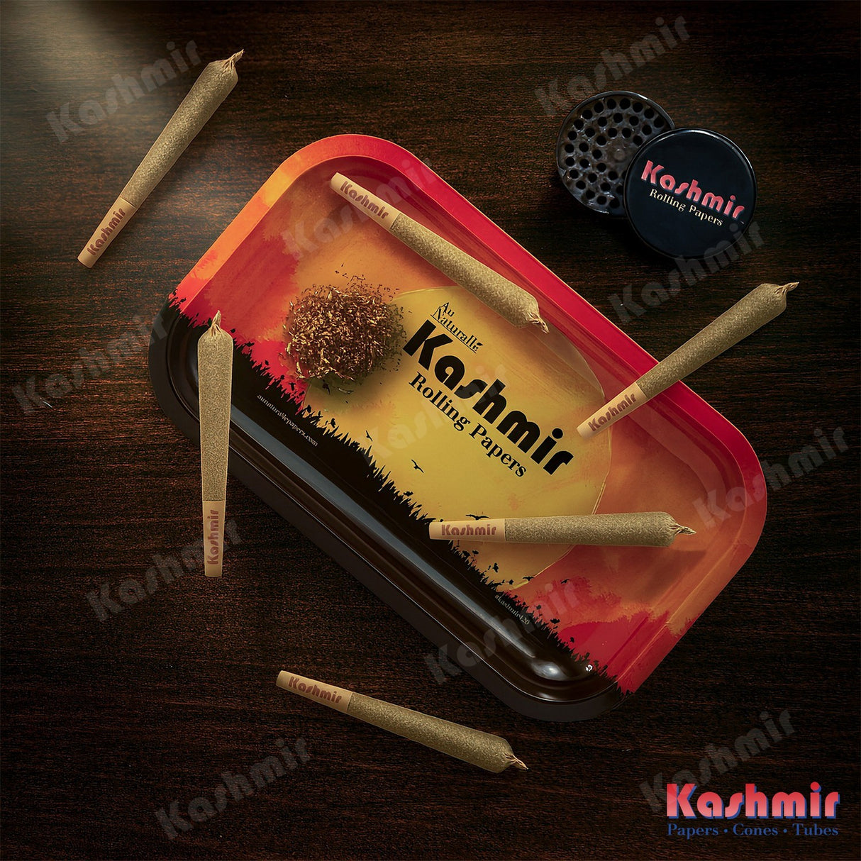 Kashmir Pre Rolled Cones King Size 50 Ct Mango Flavored Rolling Paper Cones