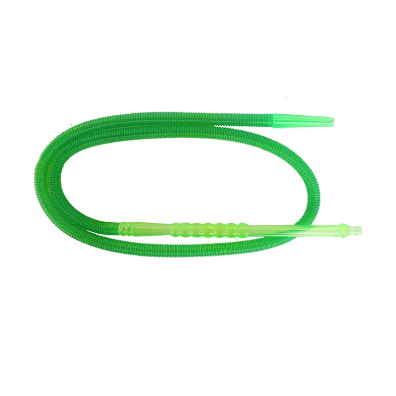 DISPOSABLE PLASTIC HOOKAH HOSE WITH LONG MOUTHPIECE 150CM SHISHA ACCESSORY