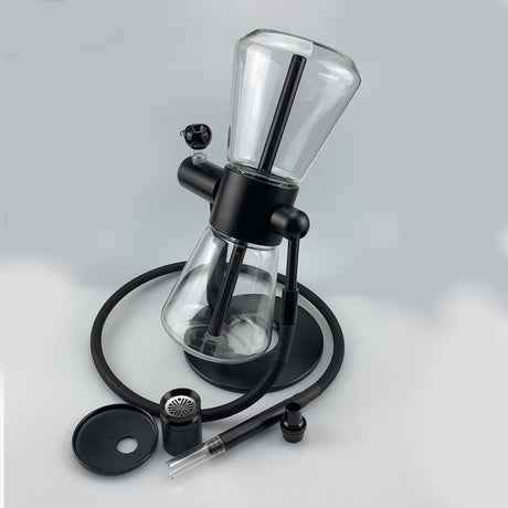 HOURGLASS TYPE ROTARY GRAVITY HOOKAH
