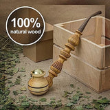 Handmade Wooden Smoking Pipe for Tobacco Cherrywood