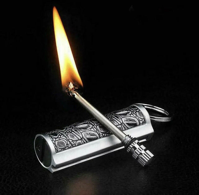 WATERPROOF PERMANENT MATCH FIRE STARTER – STRIKER LIGHTER