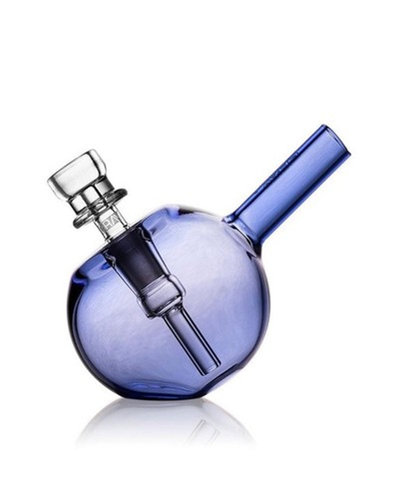 Grav® Labs SPHERICAL Pocket Bubbler COOL BONG Glass Water Pipe Hand Pipe *USA*CB