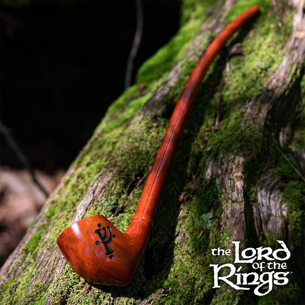 Shire Pipes - GANDALF Cherry Churchwarden Tobacco Pipe - 13" Long - Officiall...