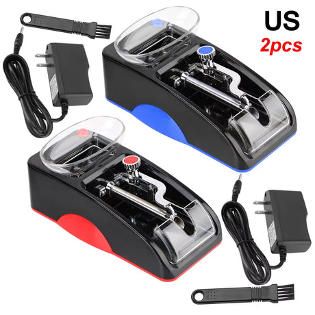 110V/230V Electric Automatic Cigarette Rolling Machine Cigar Roller Smoking Tool EU US Plug Injector Maker DIY Accessories