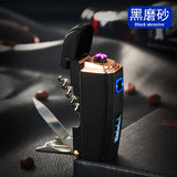 Dual Arc Plasma Electric Lighter USB Rechargeable, Multi Function,Outdo