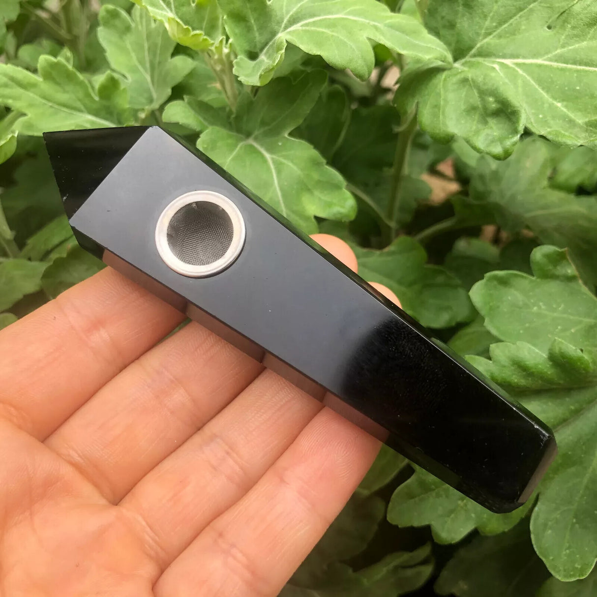 Natural Quartz Smoking Pipe Crystal Point Wand Stone Rock Obelisk Healing 1Pc