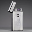 Dual Arc Electric Lighter USB Rechargeable Plasma Cigarette Lighter Flameless