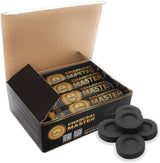 HOOKAH CHARCOAL BRIQUETTES 33MM INSTANT LIGHT – 45 MIN BURN, LOW SMOKE (100 PACK)