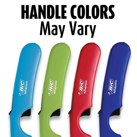 BIC MULTI-PURPOSE CLASSIC EDITION LIGHTER – ASSORTED COLORS (4 PACK)