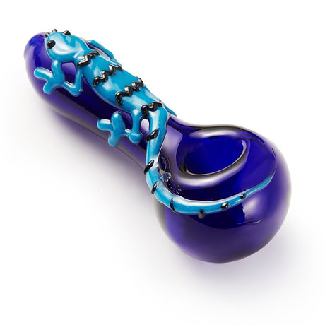 2-PACK 4-INCH HANDMADE GLASS TOBACCO PIPES WITH BOX