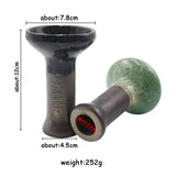 CERAMIC HOOKAH SHISHA BOWL HEAD FOR EVEN HEAT DISTRIBUTION