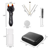 2-PACK 4-INCH HANDMADE GLASS TOBACCO PIPES WITH BOX