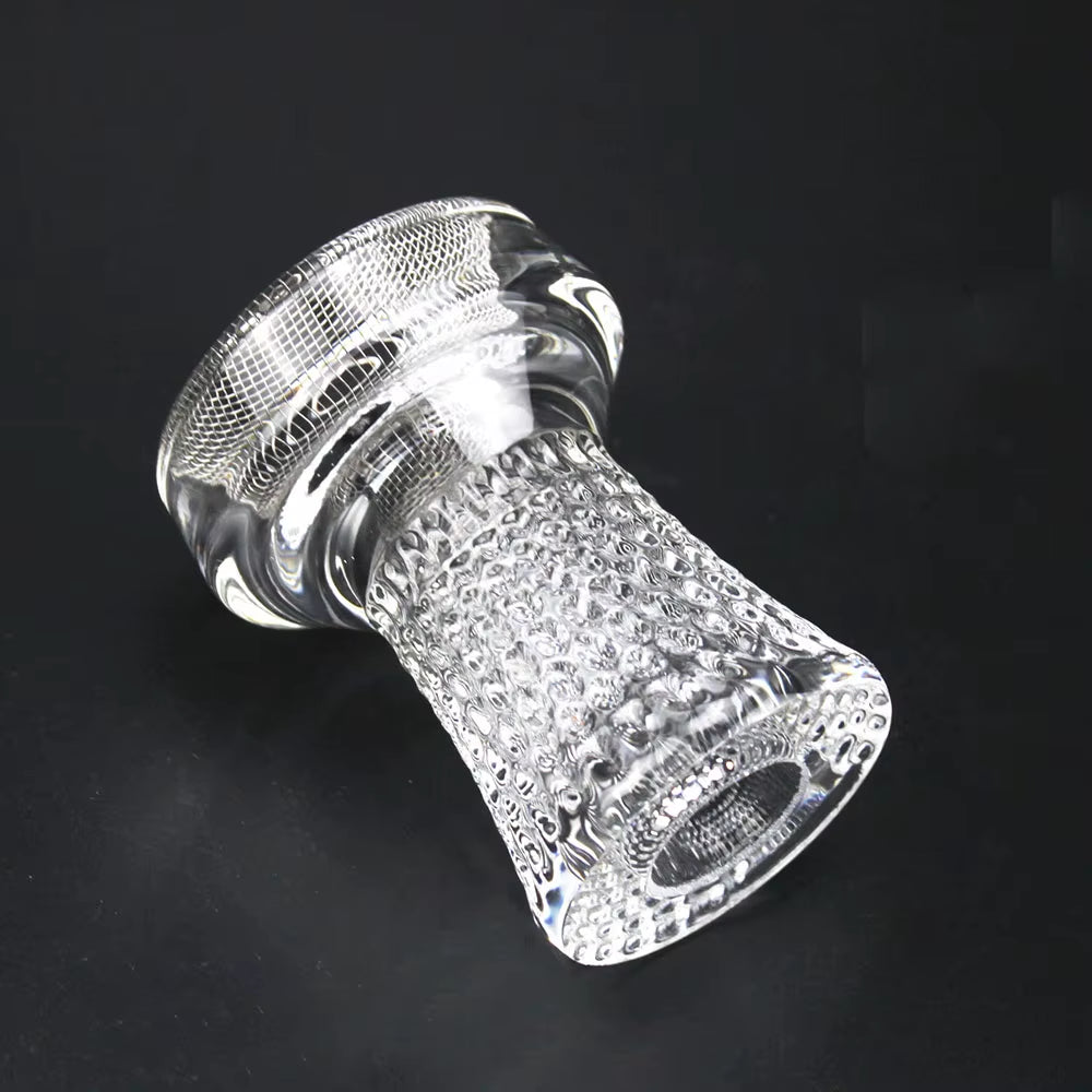 GLASS HOOKAH BOWL WITH NET SHISHA HOOKAH HEAD ACCESSORY