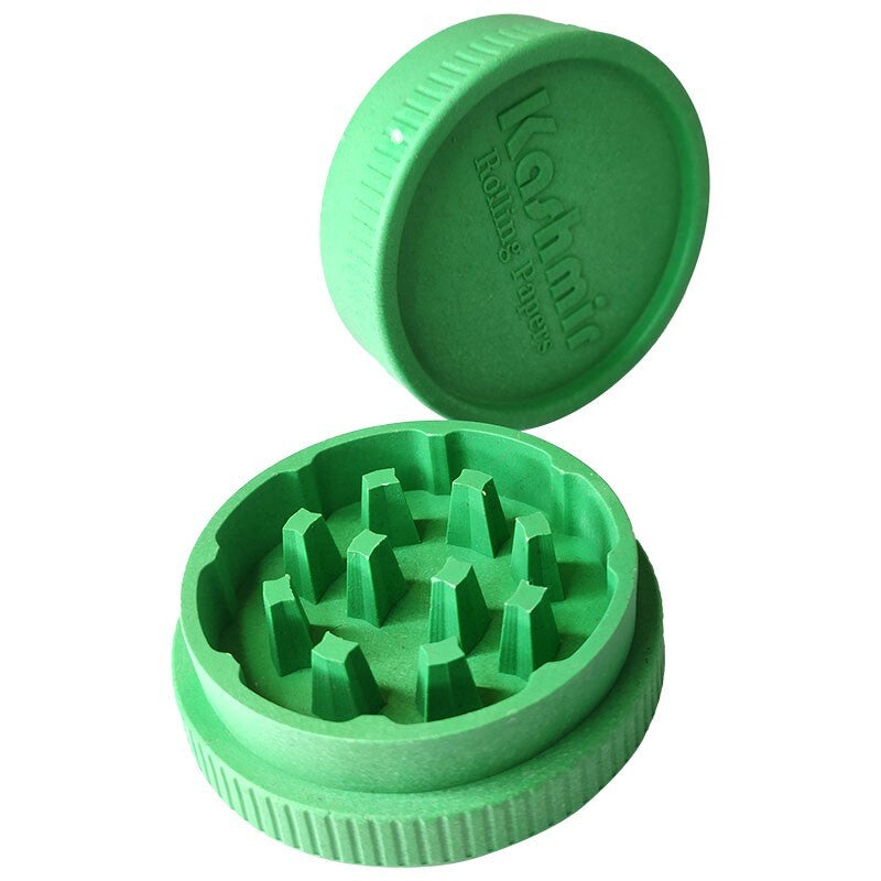 KASHMIR GREEN HERB & TOBACCO GRINDER – SUSTAINABLE, DURABLE CRUSHER