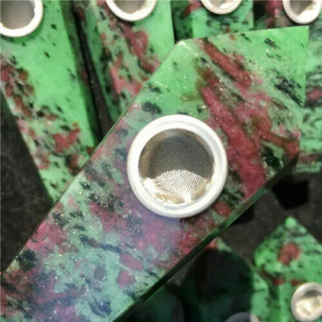 Natural Quartz Smoking Pipe Crystal Point Wand Stone Rock Obelisk Healing 1Pc