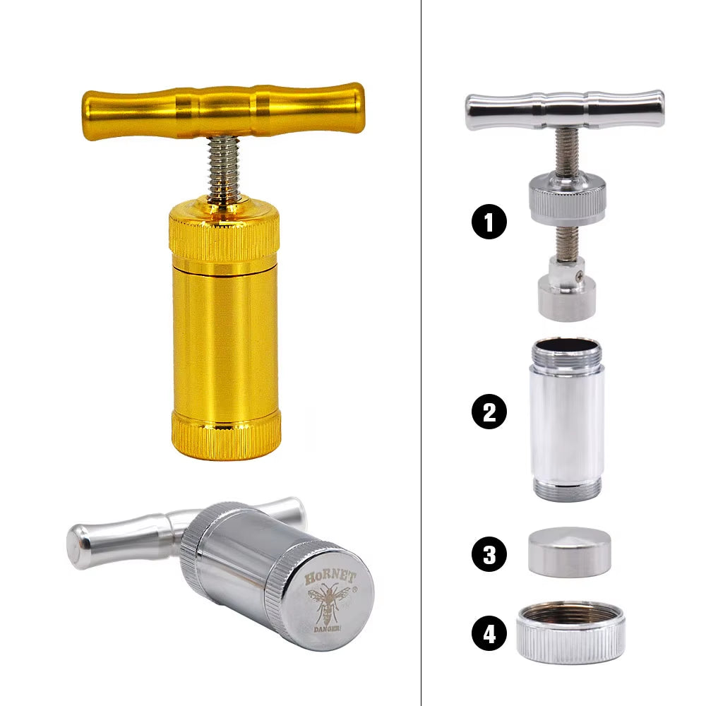 MULTI-FUNCTION HERB & TOBACCO PRESS GRINDER – CRUSHER & COMPRESSOR TOOL