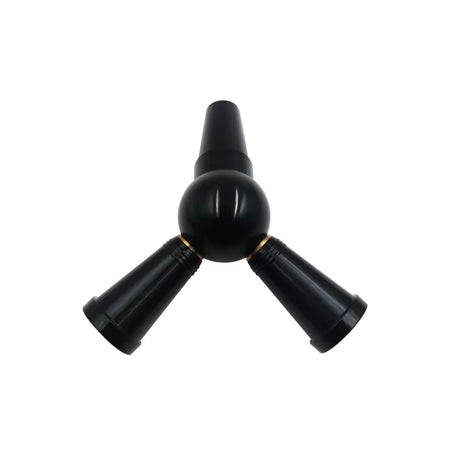 ALLOY HOOKAH HOSE ADAPTER SPLITTER ONE TO TWO SHISHA ACCESSORY