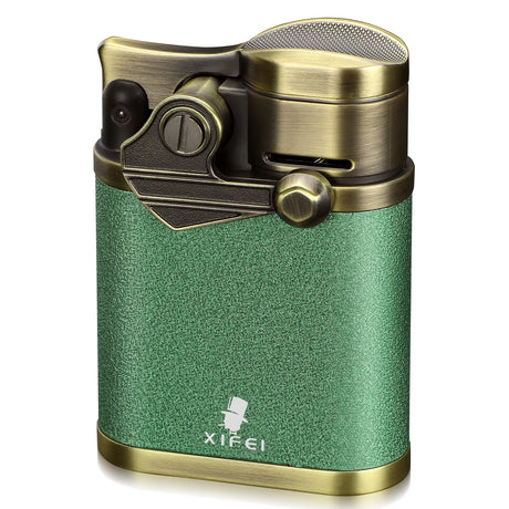 XIFEI 4-JET TORCH LIGHTER – CIGAR HOLDER, ADJUSTABLE FLAME