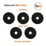 Smart Ashtray Air Purifier,Remove Secondhand Smoke and Tobacco Odor Instantly,Batteries Not Included, Ring Aromatherapy Tablets