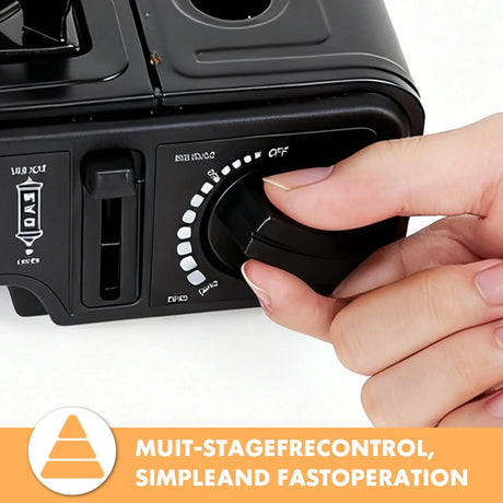 PINKSHEEP SINGLE-BURNER PORTABLE BUTANE GAS STOVE FOR CAMPING