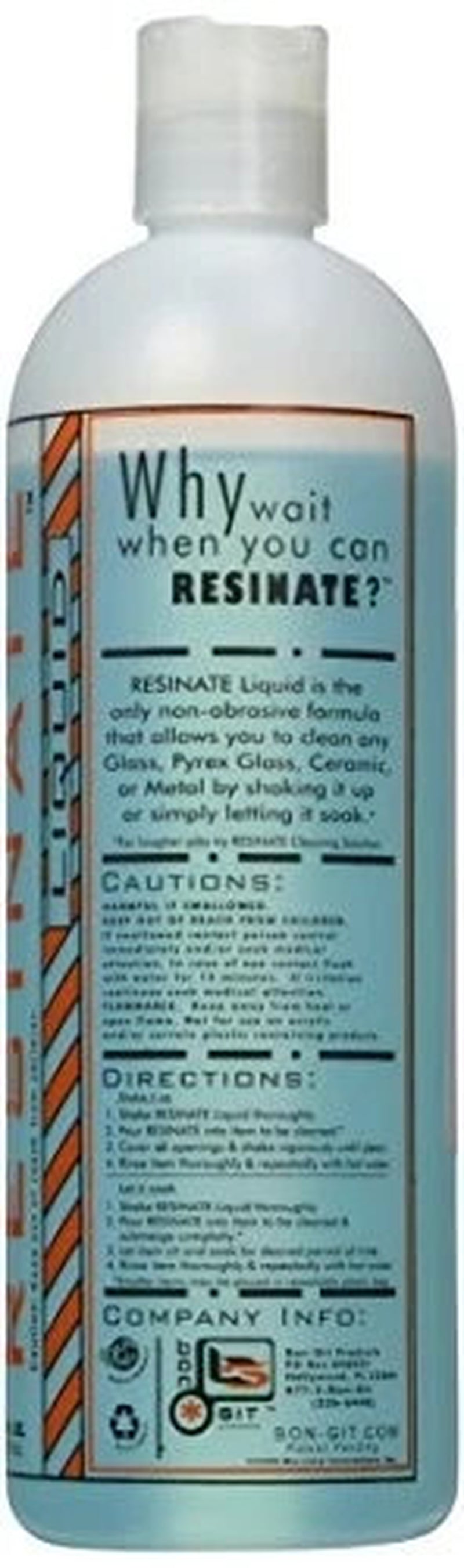 Resinate Pipe Cleaner Blue Unscented 16 Fl Oz