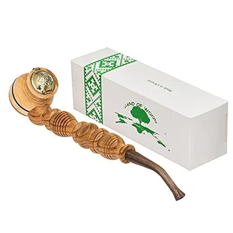 Handmade Wooden Smoking Pipe for Tobacco Cherrywood