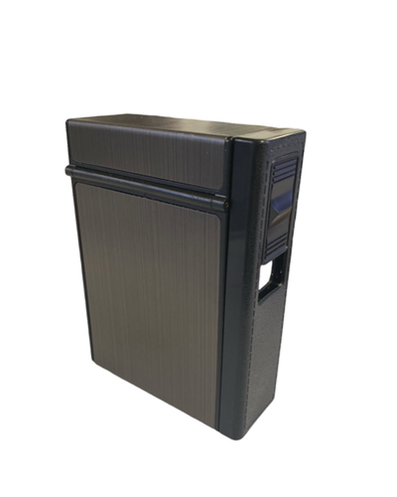 Cigarette Case Tobacco Box Electric Flameless Lighter Windproof USB Rechargeable