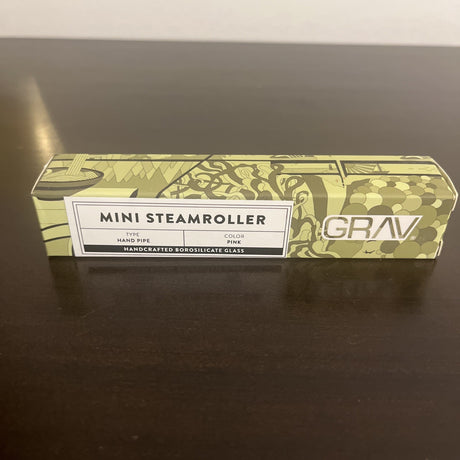 GRAV MINI STEAMROLLER HAND PIPE PINK New