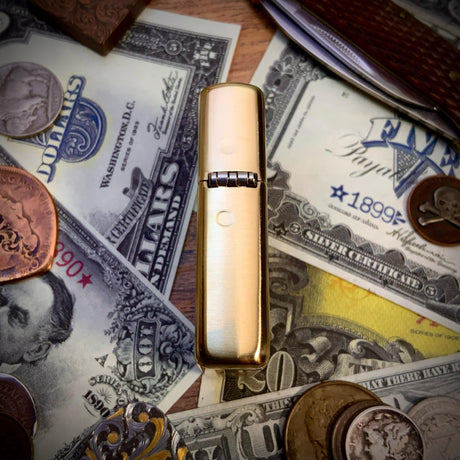 ZIPPO GRATEFUL DEAD ENGRAVED BRASS ARMOR LIGHTER – TRAIN DESIGN